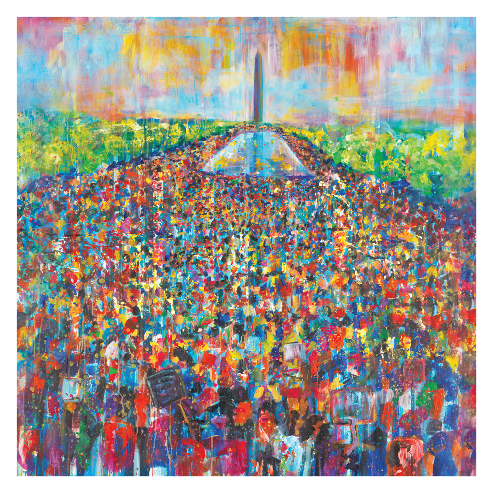 Dreamy March on Washington - Four Seasons