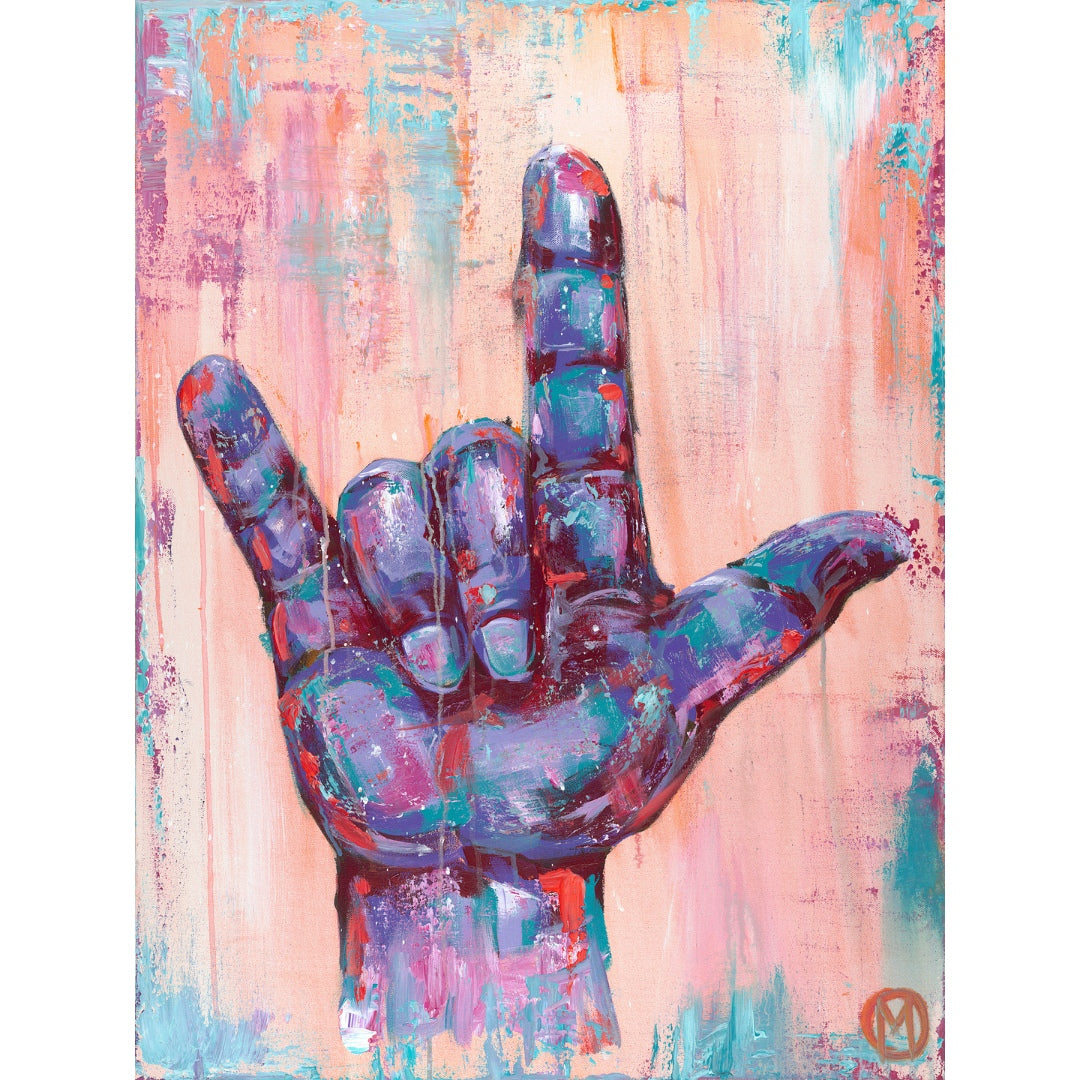 Give Love 16 X 20