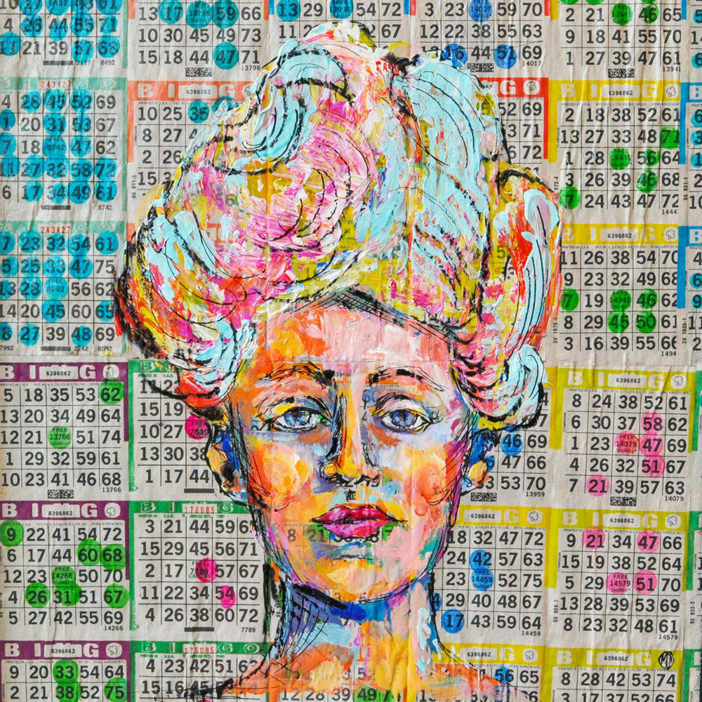Maggie O'Neill | Artist | Original Art | Bingo Babe II (2018)