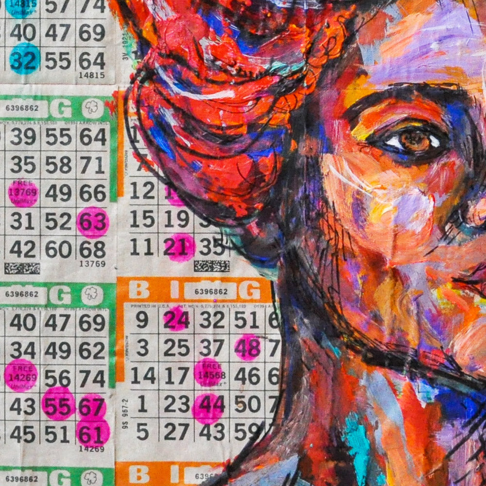 Maggie O'Neill | Artist | Original Art | Bingo Babe IV (2018)