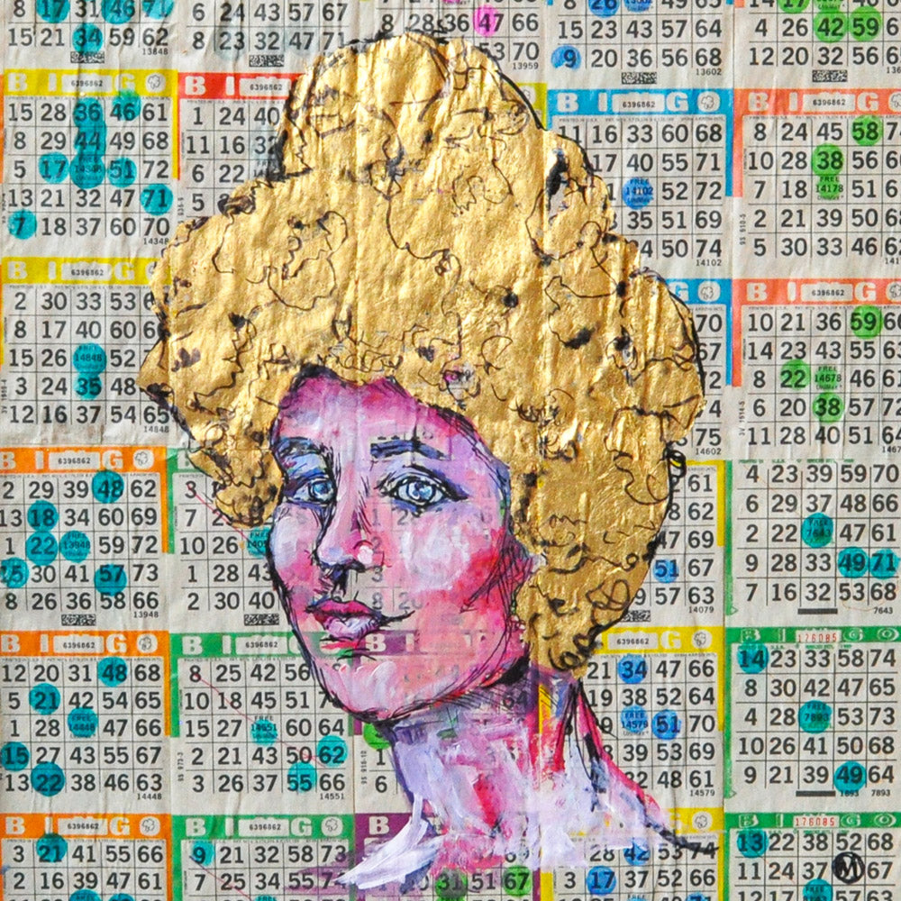 Maggie O'Neill | Artist | Original Art | Bingo Babe V (2018)