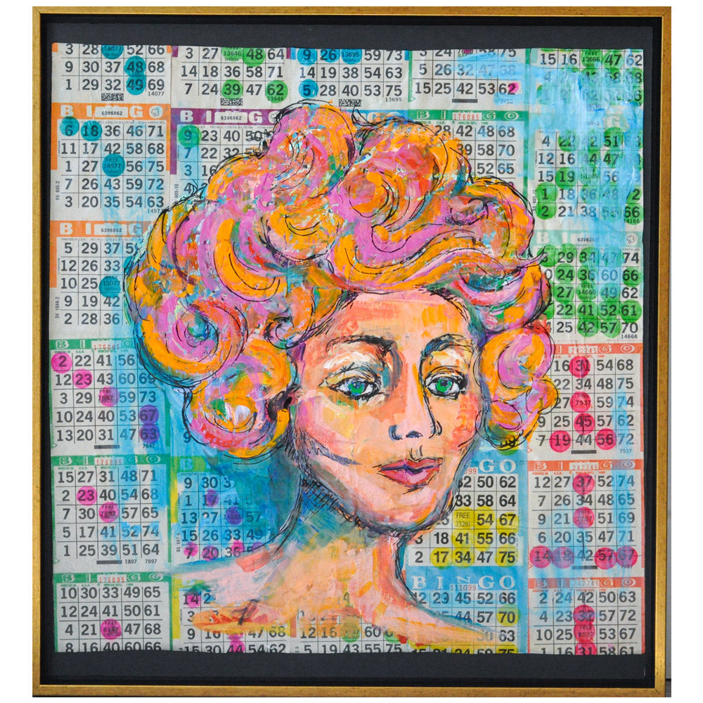 Maggie O'Neill | Artist | Original Art | Bingo Babe VI (2018)
