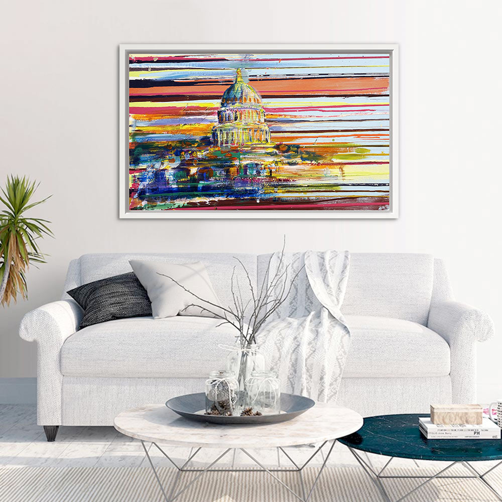 Blurry DC (2021 Framed)