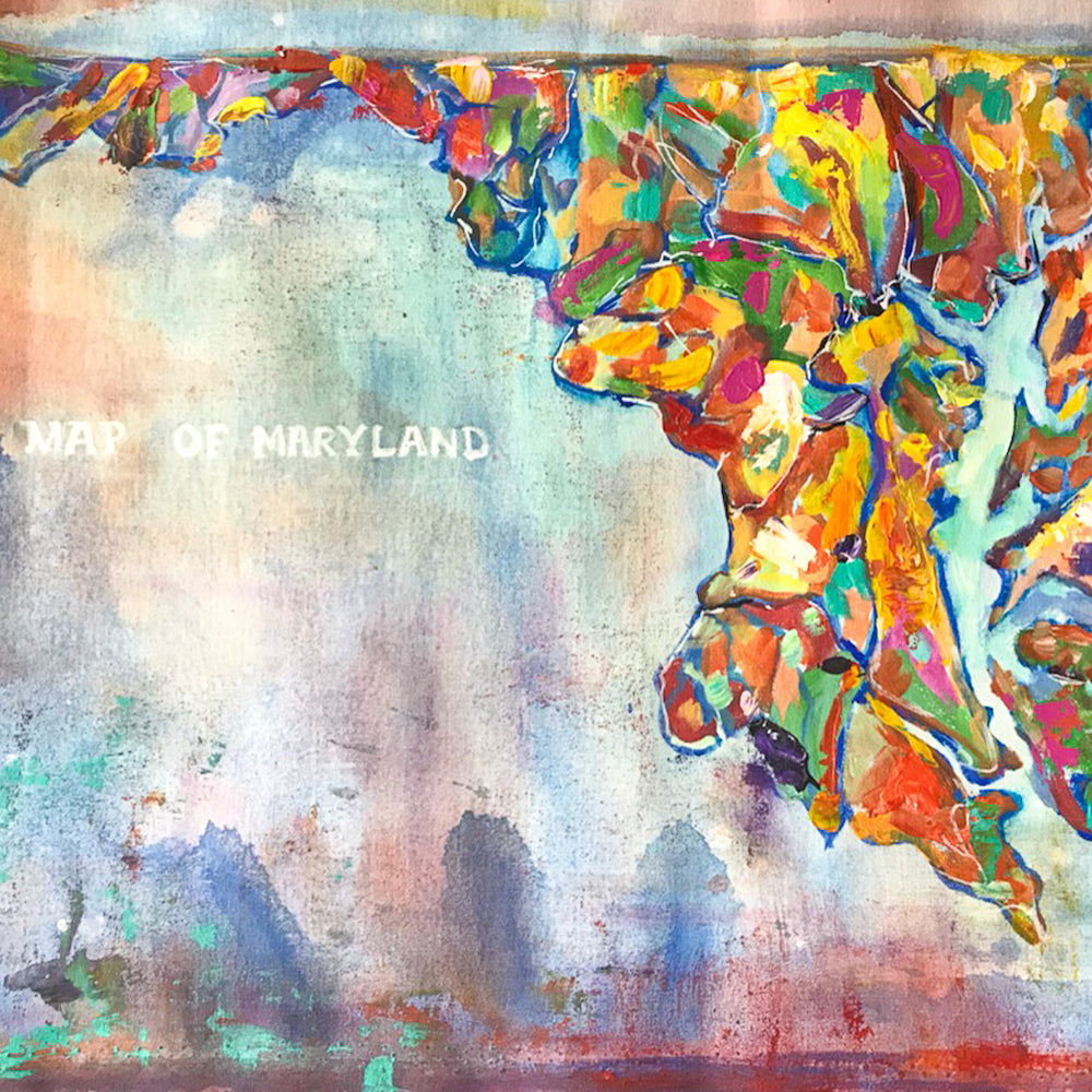 Mini Maryland Map