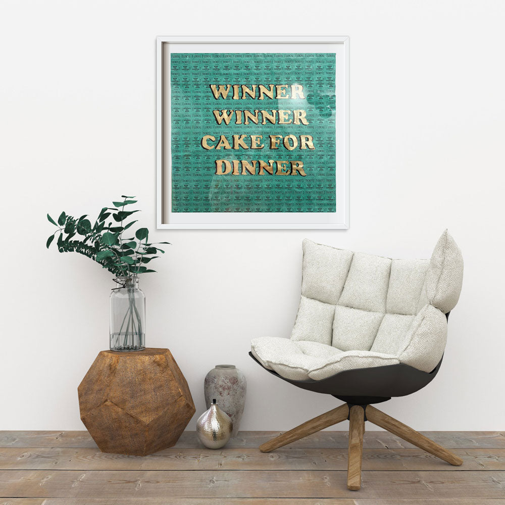 Winner Winner Cake For Dinner (2020 Framed)