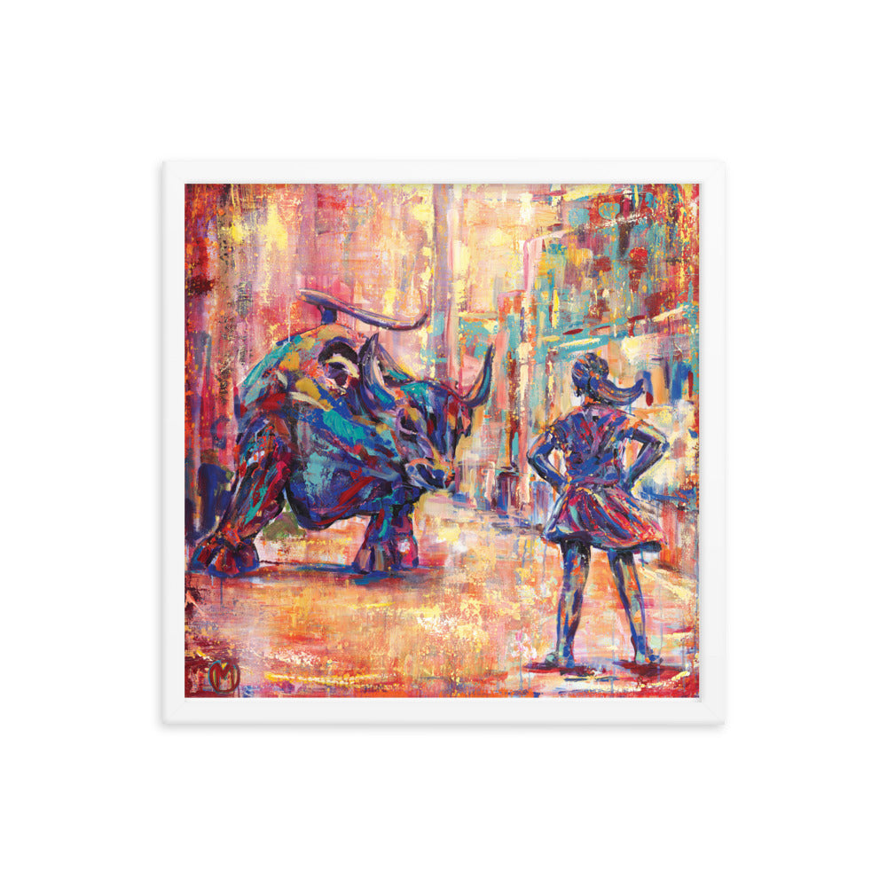Fearless Girl with Bull