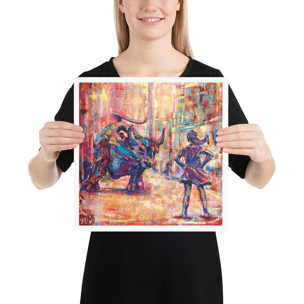Fearless Girl with Bull