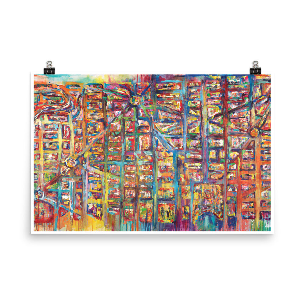 DC Map Mural